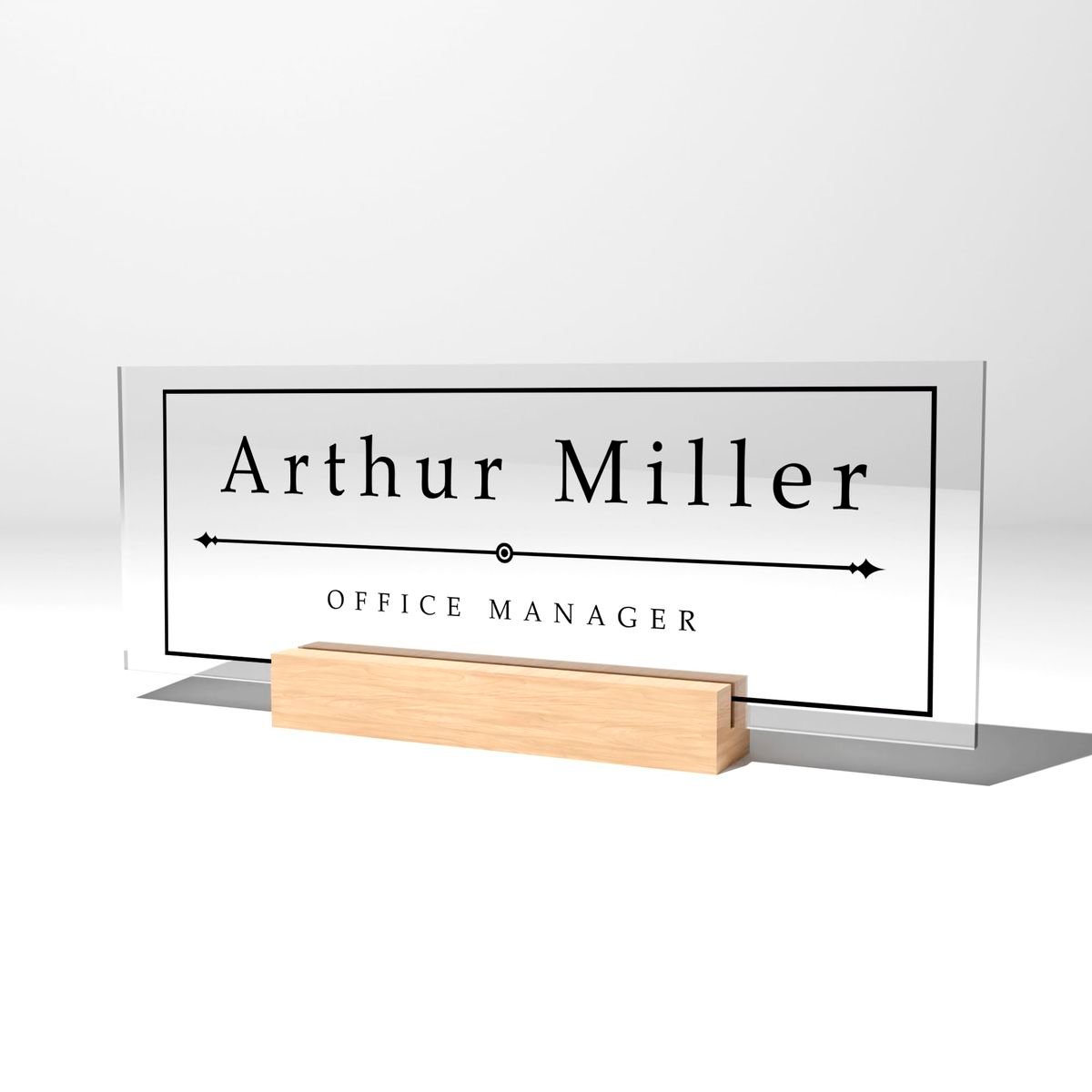 Customized Acrylic Name Plate